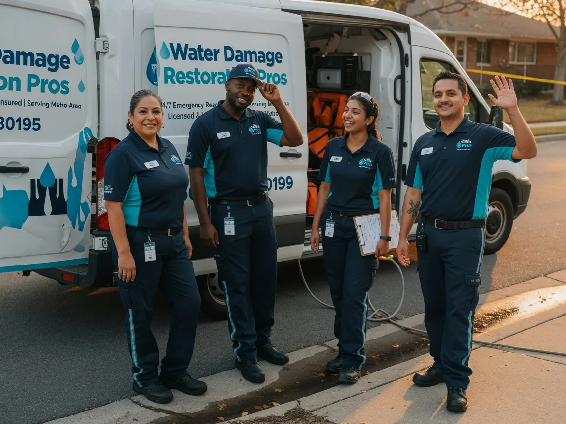 Water Damage Restoration company in Verden, OK